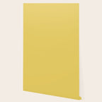 Butter Yellow Solid Color Wallpaper Gallery Image 2