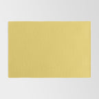 Butter Yellow Solid Color Rug Gallery Image 2