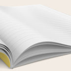 Butter Yellow Solid Color Notebook Gallery Image 2