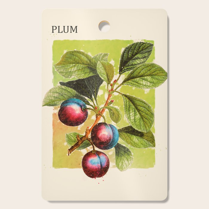 Plum Cutting Board Gallery Image 1