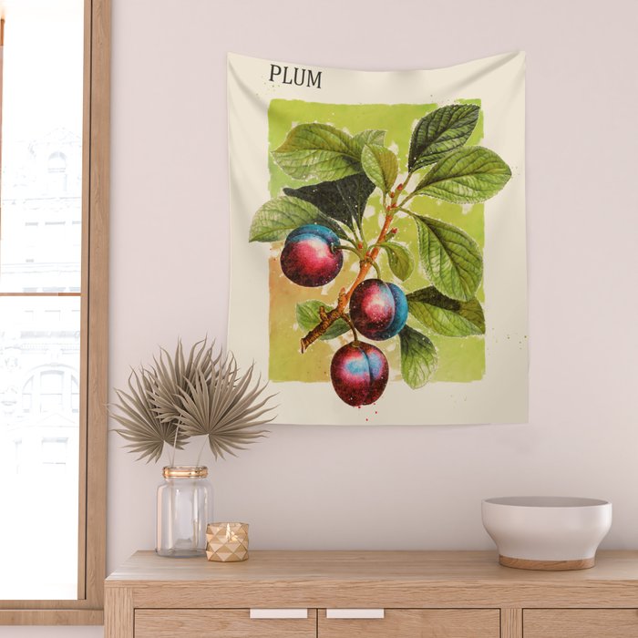 Plum Wall Tapestry Gallery Image 2