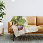 Plum Throw Blanket Gallery Image 1