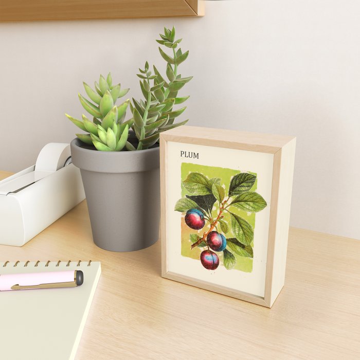 Plum Mini Art Print Gallery Image 2