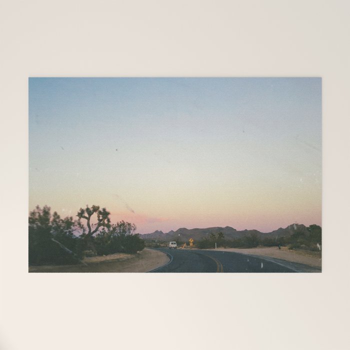 SUNSET ON THE ROAD XII Welcome Mat Gallery Image 1