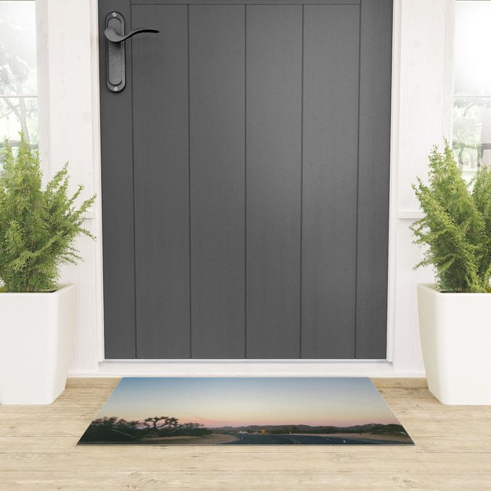 SUNSET ON THE ROAD XII Welcome Mat Gallery Image 3