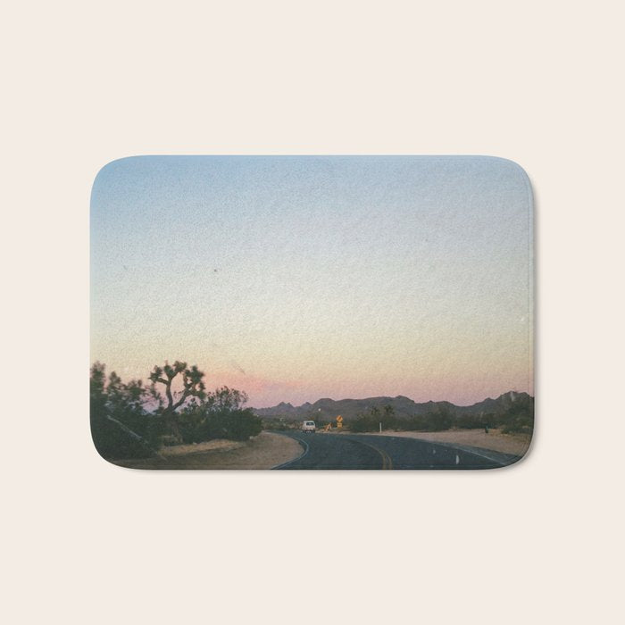 SUNSET ON THE ROAD XII Bath Mat Gallery Image 1