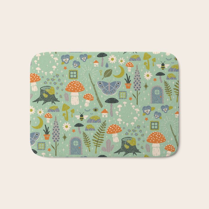 Fairy Garden Bath Mat Gallery Image 1