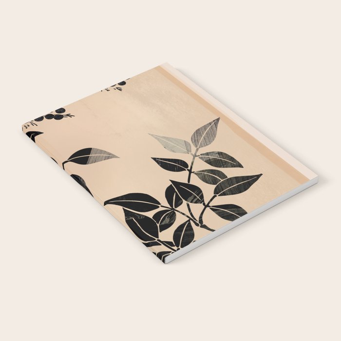 Abstract Art Minimal Plant 5 Notebook Gallery Image 1