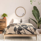 Abstract Art Minimal Plant 5 Comforter Gallery Image 3