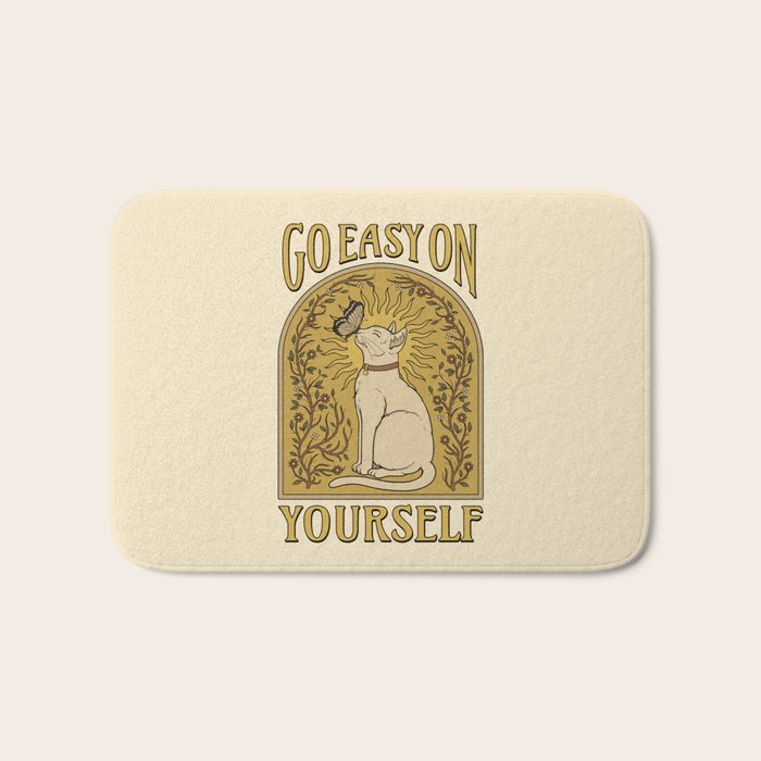 Go Easy on Yourself Bath Mat Gallery Image 1