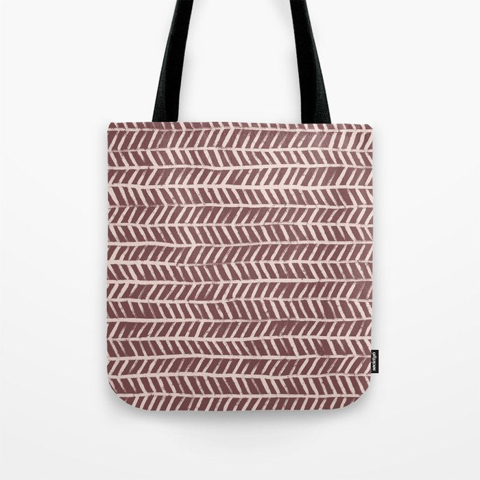 Simple Hand Drawn Pattern #9 Tote Bag Gallery Image 1