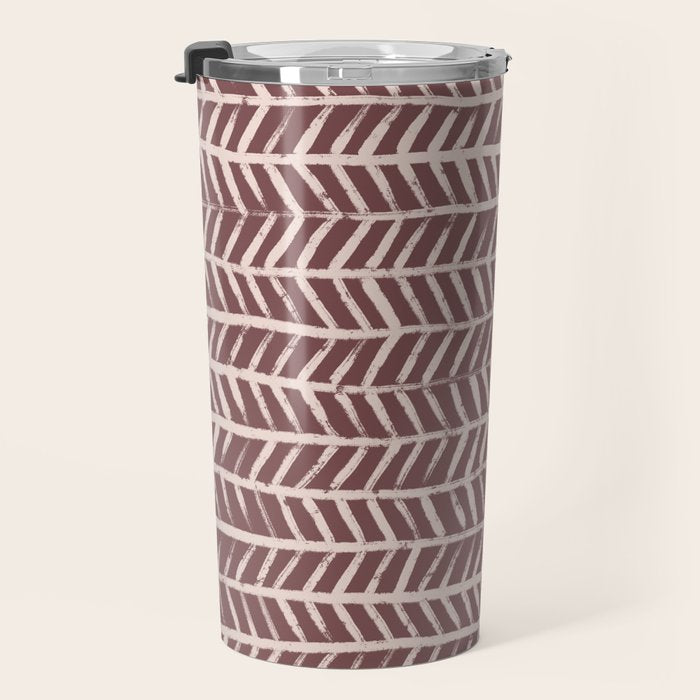 Simple Hand Drawn Pattern #9 Travel Mug Gallery Image 3