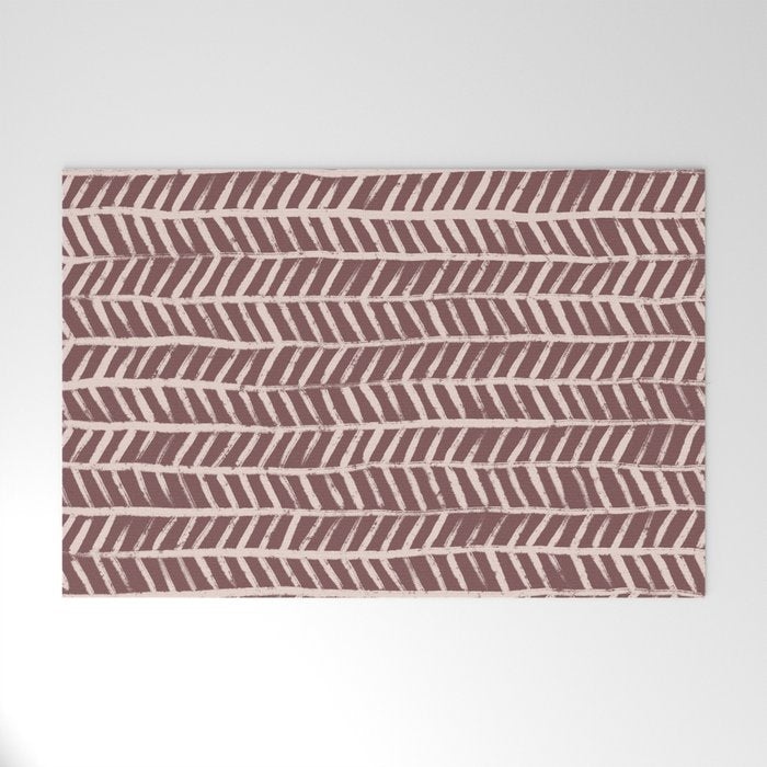 Simple Hand Drawn Pattern #9 Welcome Mat Gallery Image 1