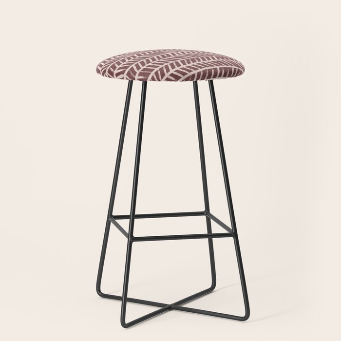Simple Hand Drawn Pattern #9 Stool Gallery Image 1