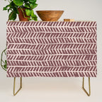 Simple Hand Drawn Pattern #9 Credenza Gallery Image 1