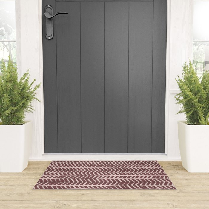 Simple Hand Drawn Pattern #9 Welcome Mat Gallery Image 3