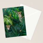 Jungle Cheetah Prints Stationery Card Gallery Image 2