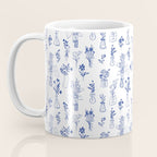 Simple Still Life with Flowers and Vases Coffee Mug Gallery Image 3
