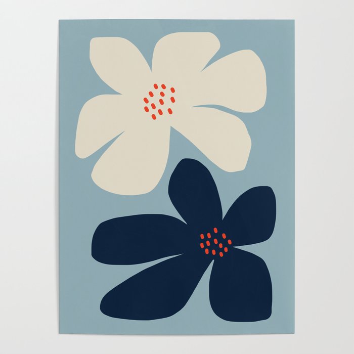 Abstract floral Poster Gallery Image 4
