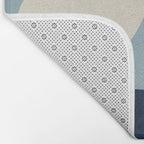 Abstract floral Bath Mat Gallery Image 2