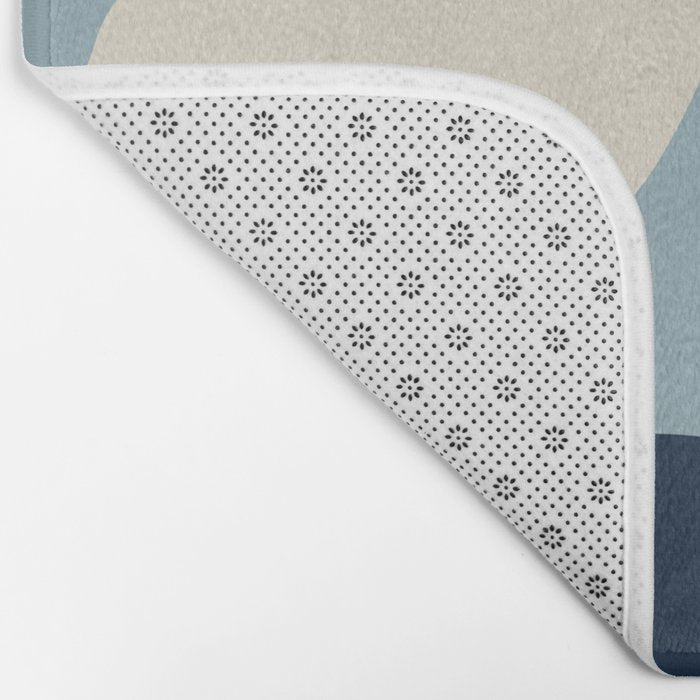 Abstract floral Bath Mat Gallery Image 2