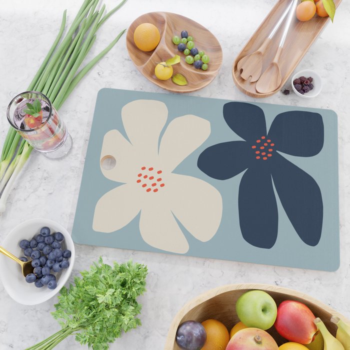 Abstract floral Cutting Board Gallery Image 2