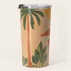 Sun Drenched Casa with Palms Mediterranean Tropical Vibes Travel Mug Gallery Image 3