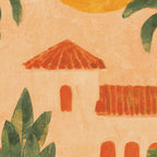 Sun Drenched Casa with Palms Mediterranean Tropical Vibes Coffee Mug Gallery Image 2