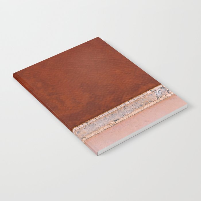 Pink and Red Salt Lake in Italy Notebook Gallery Image 2