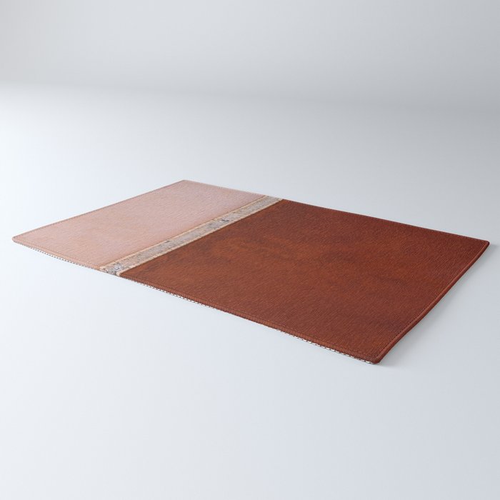 Pink and Red Salt Lake in Italy Rug Gallery Image 3