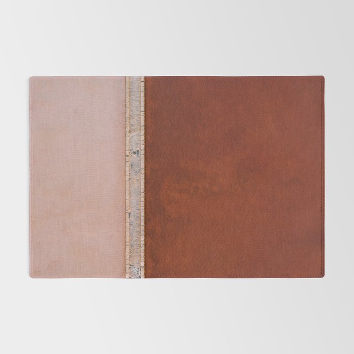 Pink and Red Salt Lake in Italy Rug Gallery Image 2