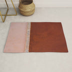 Pink and Red Salt Lake in Italy Rug Gallery Image 1
