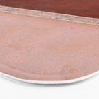 Pink and Red Salt Lake in Italy Bath Mat Gallery Image 3