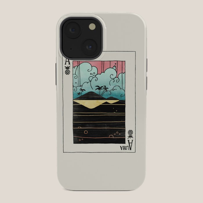 Ace of Aloha iPhone Case Gallery Image 2