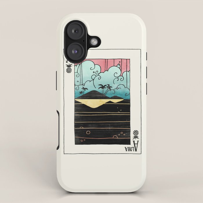 Ace of Aloha iPhone Case Gallery Image 1