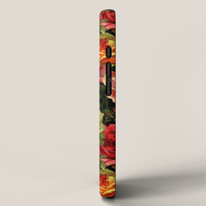 Vintage & Shabby chic - floral roses flowers rose iPhone Case Gallery Image 2