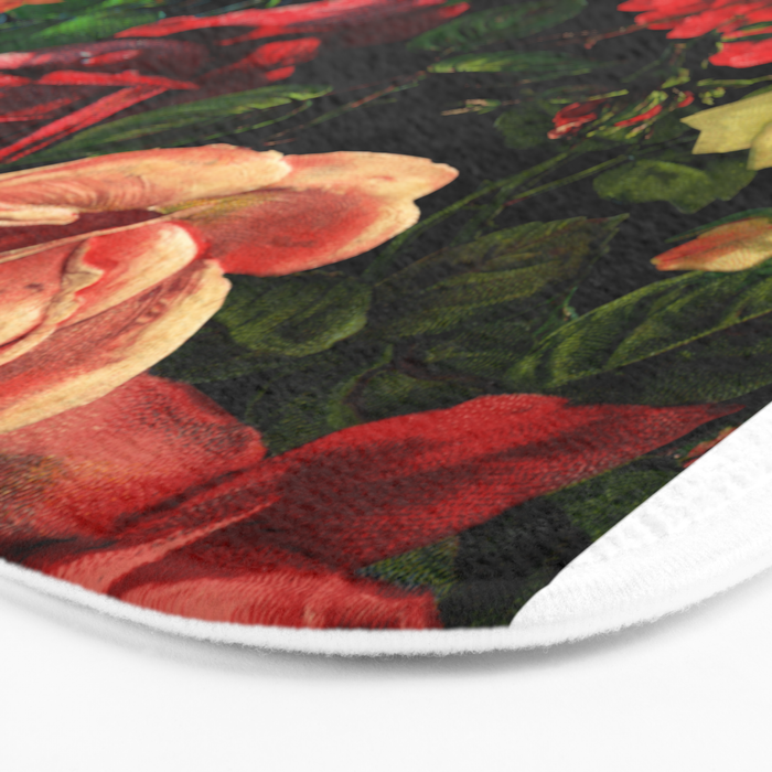 Vintage & Shabby chic - floral roses flowers rose Bath Mat Gallery Image 3