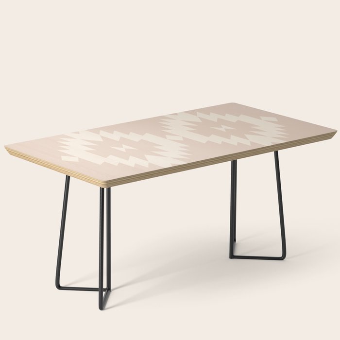 Southwestern Minimalism - Neutral Pink Coffee Table Gallery Image 1