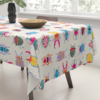 Vibrant Beetles Tablecloth Gallery Image 3