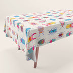 Vibrant Beetles Tablecloth Gallery Image 1