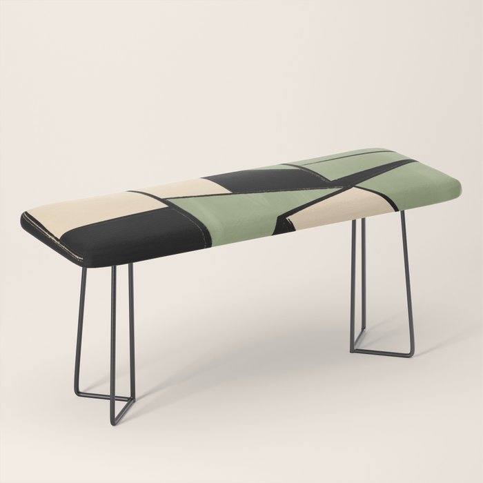 Abstract Line Shapes 11 Bench Gallery Image 1