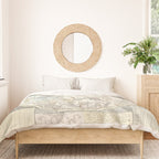 Star map of the Southern Starry Sky Duvet Cover Gallery Image 3