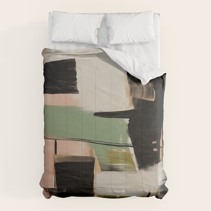 Soft Edge Abstraction 2 Comforter Gallery Image 1