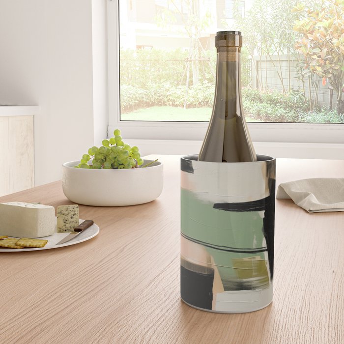 Soft Edge Abstraction 2 Wine Chiller Gallery Image 4