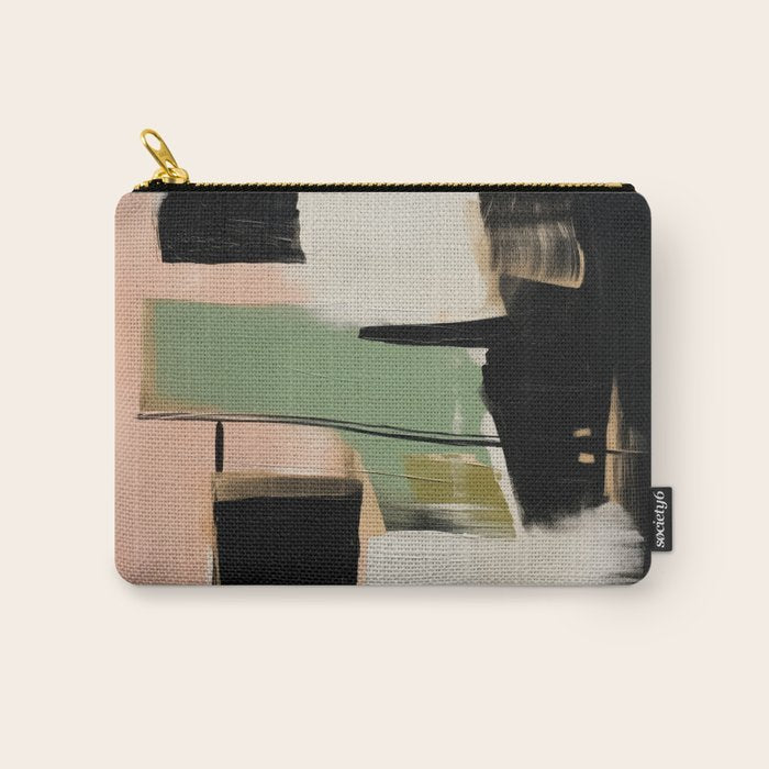 Soft Edge Abstraction 2 Carry All Pouch Gallery Image 1