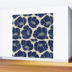 Poppies Indigo Wall Mural Gallery Image 2