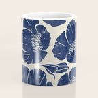 Poppies Indigo Coffee Mug Gallery Image 4