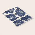 Poppies Indigo Notebook Gallery Image 3