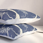 Poppies Indigo Pillow Sham Gallery Image 3