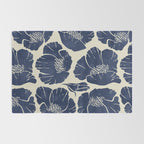 Poppies Indigo Rug Gallery Image 2
